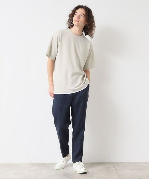 Dessin / デッサン カットソー | 【吸水速乾/接触冷感/UV】鹿の子編みTシャツ | 詳細10