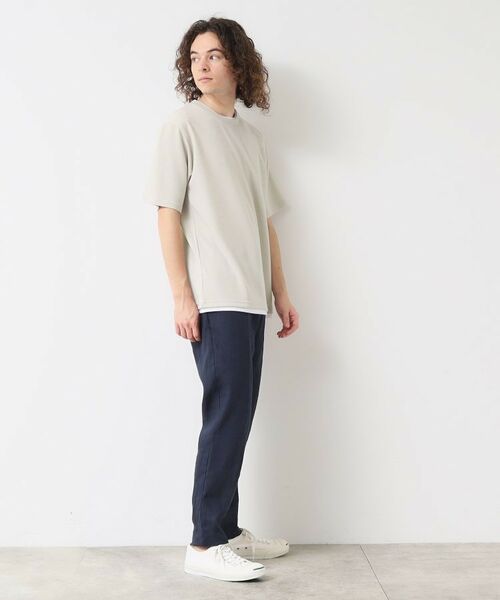 Dessin / デッサン カットソー | 【吸水速乾/接触冷感/UV】鹿の子編みTシャツ | 詳細11