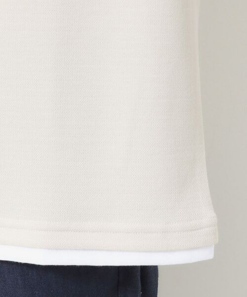 Dessin / デッサン カットソー | 【吸水速乾/接触冷感/UV】鹿の子編みTシャツ | 詳細18