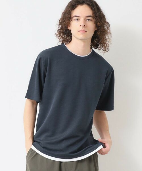 Dessin / デッサン カットソー | 【吸水速乾/接触冷感/UV】鹿の子編みTシャツ | 詳細5