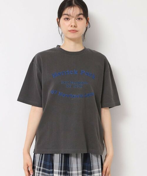 Dessin / デッサン Tシャツ | 【ユニセックス・洗える】ピグメントロゴTシャツ | 詳細13