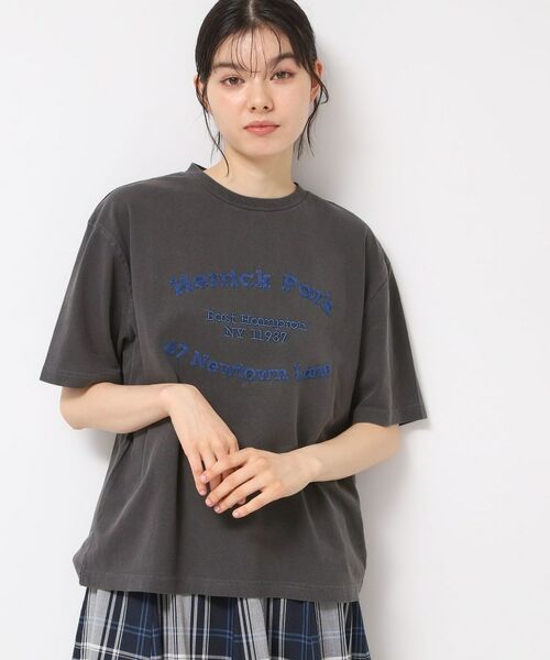 Dessin / デッサン Tシャツ | 【ユニセックス・洗える】ピグメントロゴTシャツ | 詳細5