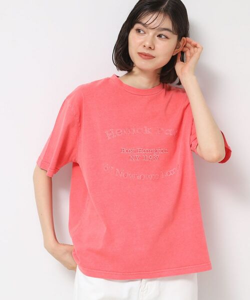 Dessin / デッサン Tシャツ | 【ユニセックス・洗える】ピグメントロゴTシャツ | 詳細9