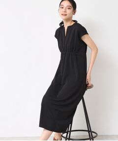 Dessin / デッサン ロング・マキシ丈ワンピース | 【洗える】カットジョーゼットリラクシーワンピース