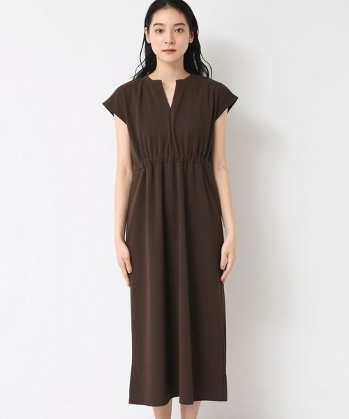 Dessin / デッサン ロング・マキシ丈ワンピース | 【洗える】カットジョーゼットリラクシーワンピース | 詳細13