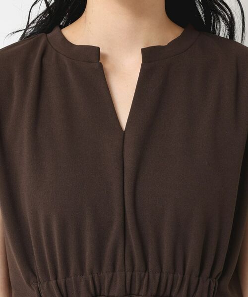 Dessin / デッサン ロング・マキシ丈ワンピース | 【洗える】カットジョーゼットリラクシーワンピース | 詳細16