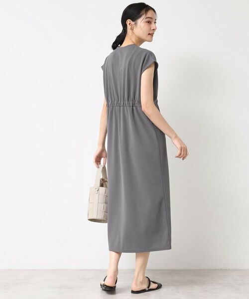 Dessin / デッサン ロング・マキシ丈ワンピース | 【洗える】カットジョーゼットリラクシーワンピース | 詳細3