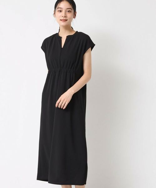 Dessin / デッサン ロング・マキシ丈ワンピース | 【洗える】カットジョーゼットリラクシーワンピース | 詳細5