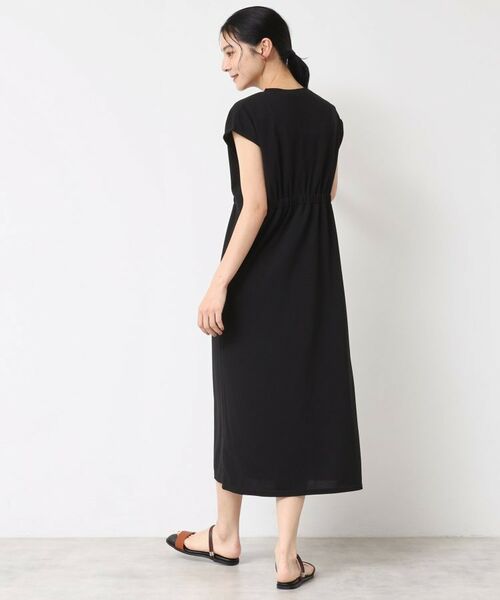 Dessin / デッサン ロング・マキシ丈ワンピース | 【洗える】カットジョーゼットリラクシーワンピース | 詳細7
