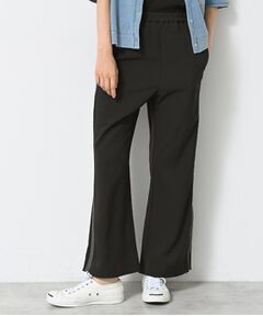 Dessin / デッサン パンツ | 【接触冷感・洗える】フレアラインパンツ（サイドファスナ―付き）