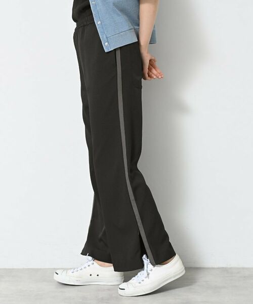 Dessin / デッサン パンツ | 【接触冷感・洗える】フレアラインパンツ(サイドファスナ―付き) | 詳細1