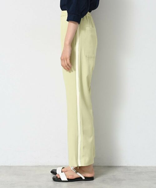 Dessin / デッサン パンツ | 【接触冷感・洗える】フレアラインパンツ(サイドファスナ―付き) | 詳細10