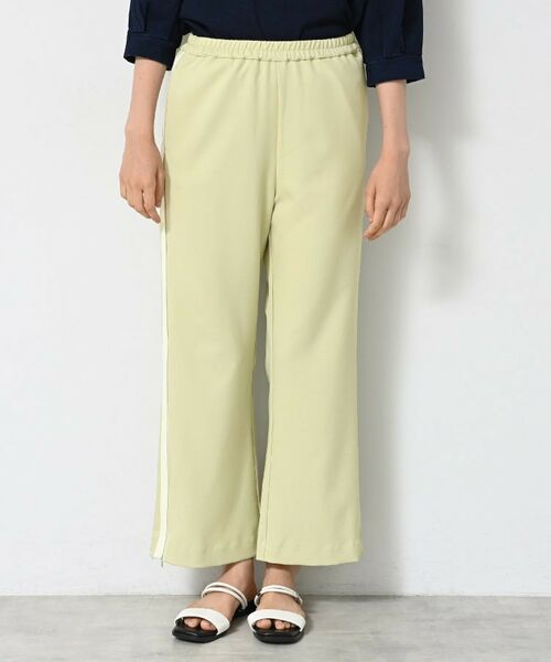 Dessin / デッサン パンツ | 【接触冷感・洗える】フレアラインパンツ(サイドファスナ―付き) | 詳細9