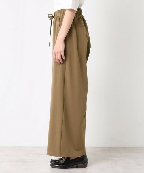 Dessin / デッサン パンツ | 【ウエストゴム・洗える】ストレッチワイドパンツ | 詳細14