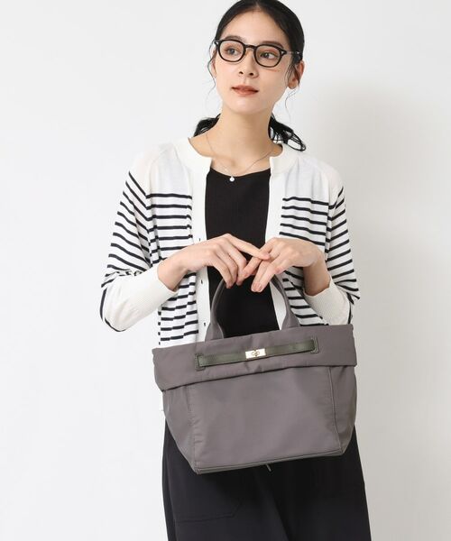 Dessin / デッサン トートバッグ | 【A4収納可・2WAY】ベルトデザインナイロン2WAYトート | 詳細1