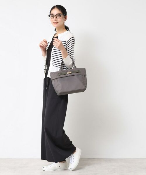 Dessin / デッサン トートバッグ | 【A4収納可・2WAY】ベルトデザインナイロン2WAYトート | 詳細2