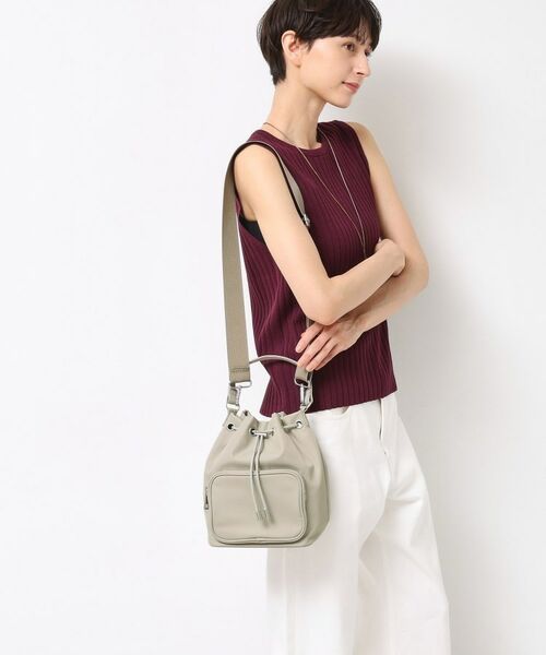 Dessin / デッサン ショルダーバッグ | 【2WAY】巾着ショルダーバッグ | 詳細3