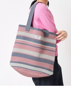 Dessin / デッサン トートバッグ | 【マシンウォッシャブル・A4収納可】ランダムボーダーニットBAG