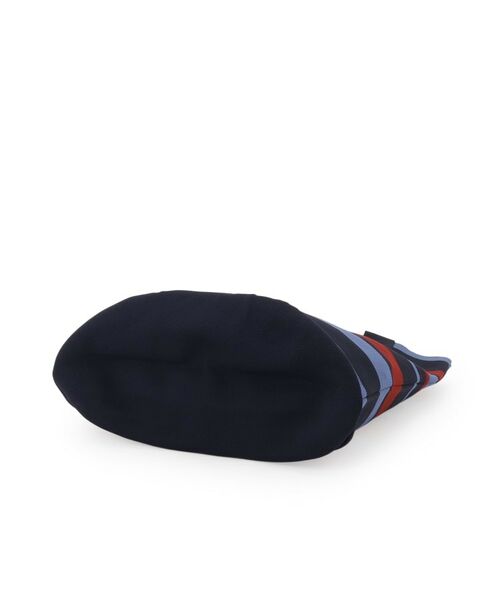 Dessin / デッサン トートバッグ | 【マシンウォッシャブル・A4収納可】ランダムボーダーニットBAG | 詳細12