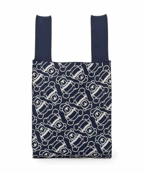 Dessin / デッサン トートバッグ | 【マシンウォッシャブル・A4収納可】Deddy ジャガードニットバッグ | 詳細11