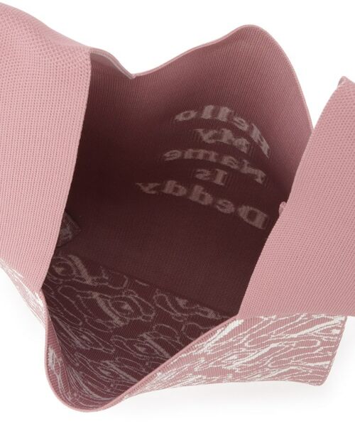 Dessin / デッサン トートバッグ | 【マシンウォッシャブル・A4収納可】Deddy ジャガードニットバッグ | 詳細17