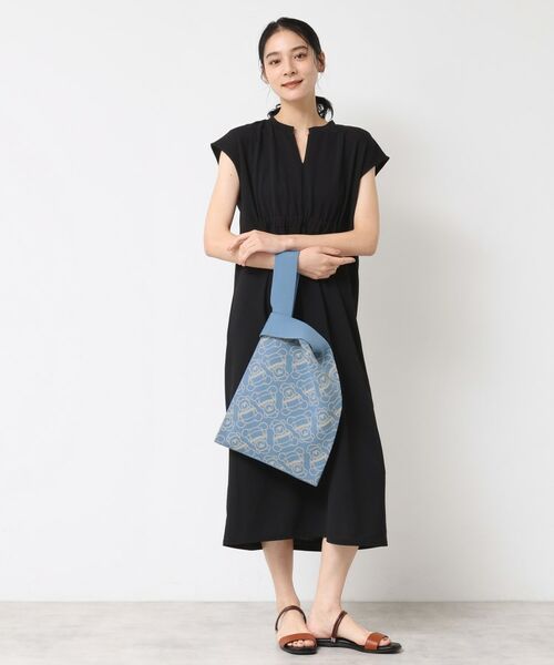 Dessin / デッサン トートバッグ | 【マシンウォッシャブル・A4収納可】Deddy ジャガードニットバッグ | 詳細4