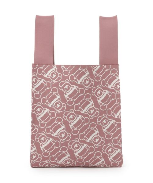 Dessin / デッサン トートバッグ | 【マシンウォッシャブル・A4収納可】Deddy ジャガードニットバッグ | 詳細9