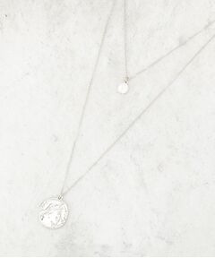 Dessin / デッサン ネックレス・ペンダント・チョーカー | 【3way】コインモチーフ2連ネックレス