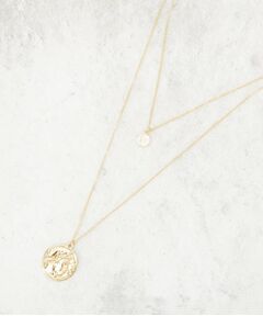 Dessin / デッサン ネックレス・ペンダント・チョーカー | 【3way】コインモチーフ2連ネックレス