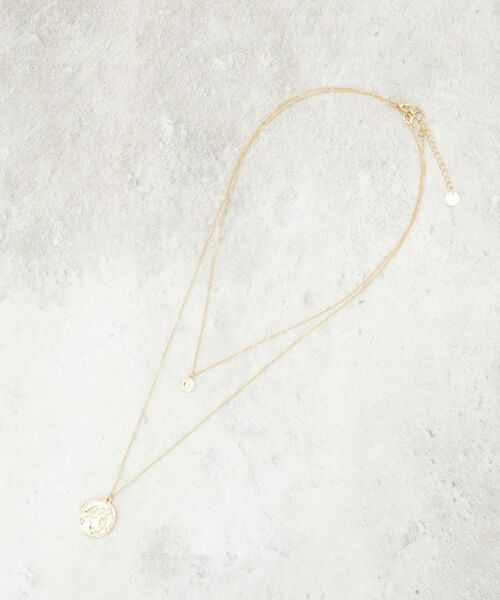 Dessin / デッサン ネックレス・ペンダント・チョーカー | 【3way】コインモチーフ2連ネックレス | 詳細2