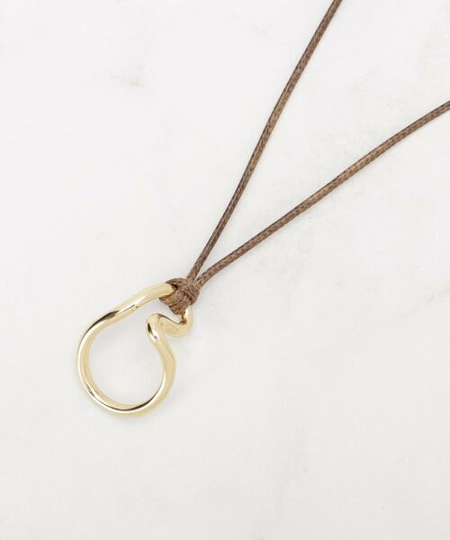 Dessin / デッサン ネックレス・ペンダント・チョーカー | メタルフレームコードネックレス | 詳細1