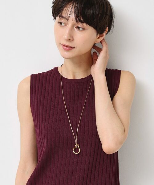 Dessin / デッサン ネックレス・ペンダント・チョーカー | メタルフレームコードネックレス | 詳細4