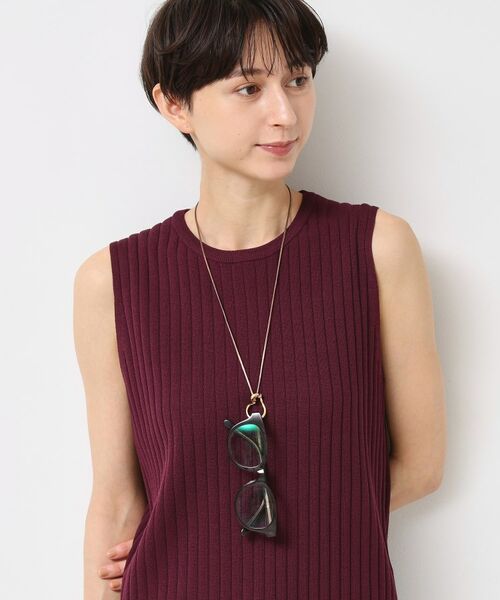 Dessin / デッサン ネックレス・ペンダント・チョーカー | メタルフレームコードネックレス | 詳細5