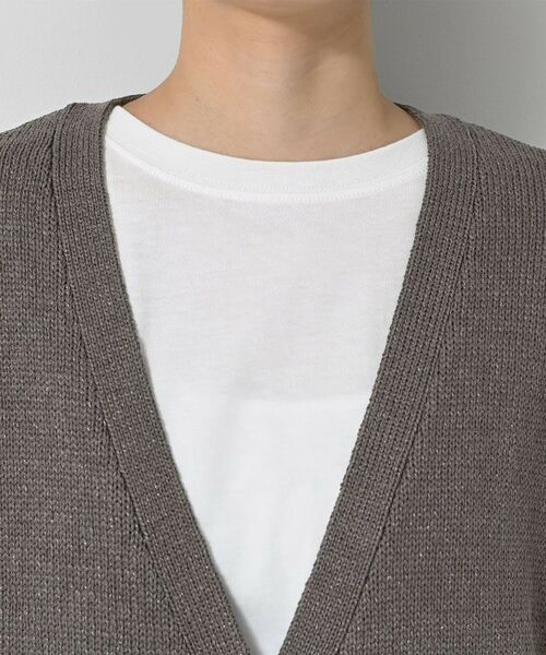 Dessin / デッサン ベスト | 【洗える】フレンチスリーブニットベスト | 詳細12