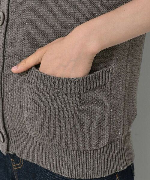 Dessin / デッサン ベスト | 【洗える】フレンチスリーブニットベスト | 詳細14