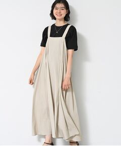 Dessin / デッサン ロング・マキシ丈ワンピース | 【洗える】ナイロンジャンパースカート