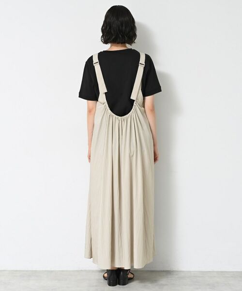 Dessin / デッサン ロング・マキシ丈ワンピース | 【洗える】ナイロンジャンパースカート | 詳細14