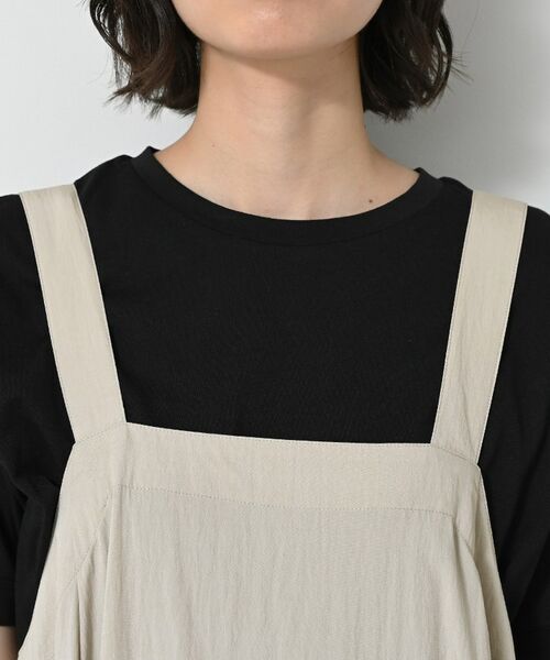 Dessin / デッサン ロング・マキシ丈ワンピース | 【洗える】ナイロンジャンパースカート | 詳細15