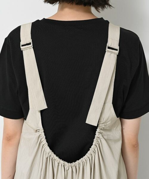 Dessin / デッサン ロング・マキシ丈ワンピース | 【洗える】ナイロンジャンパースカート | 詳細16