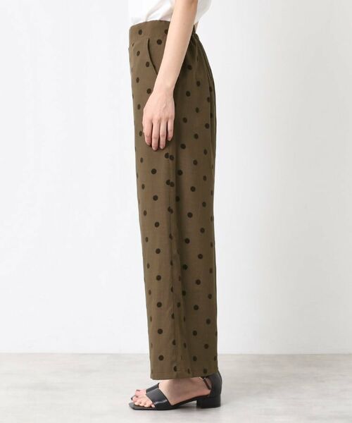 Dessin / デッサン パンツ | 【洗える】フロッキードットパンツ | 詳細12