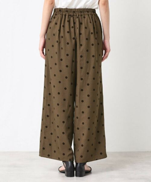 Dessin / デッサン パンツ | 【洗える】フロッキードットパンツ | 詳細13