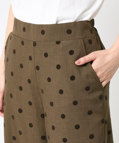 Dessin / デッサン パンツ | 【洗える】フロッキードットパンツ | 詳細14