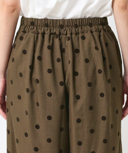 Dessin / デッサン パンツ | 【洗える】フロッキードットパンツ | 詳細15