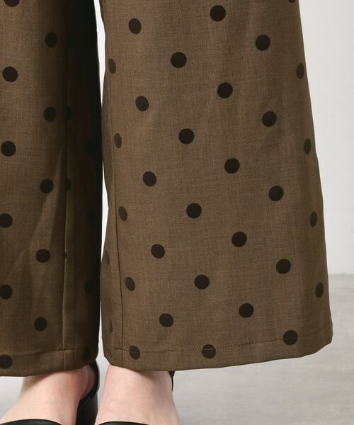 Dessin / デッサン パンツ | 【洗える】フロッキードットパンツ | 詳細16