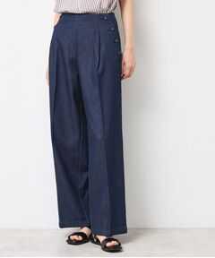 Dessin / デッサン パンツ | 【洗える】デニムワイドマリンパンツ