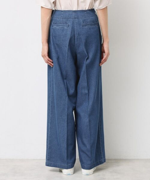 Dessin / デッサン パンツ | 【洗える】デニムワイドマリンパンツ | 詳細11