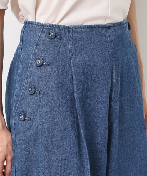 Dessin / デッサン パンツ | 【洗える】デニムワイドマリンパンツ | 詳細12