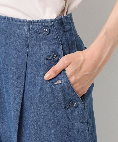 Dessin / デッサン パンツ | 【洗える】デニムワイドマリンパンツ | 詳細13