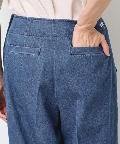 Dessin / デッサン パンツ | 【洗える】デニムワイドマリンパンツ | 詳細14