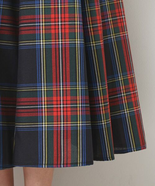 Dessin / デッサン ロング・マキシ丈スカート | 【ウエストゴム/洗える】映えチェック柄スカート（XS~L） | 詳細23